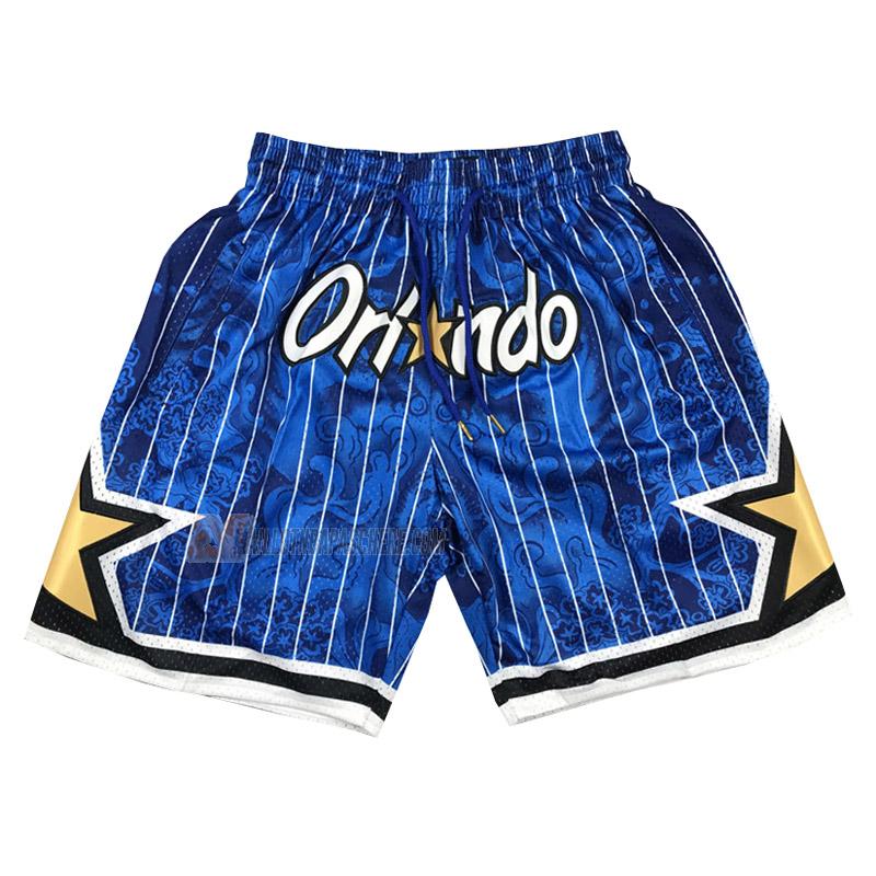 shorts de basket orlando magic de bleu tiger year edition 2023