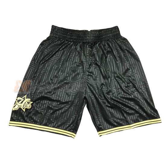 shorts de basket philadelphia 76ers de noir