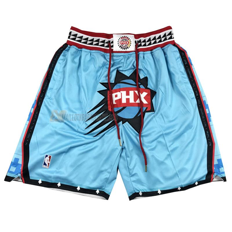 shorts de basket phoenix suns de bleu city edition 2023