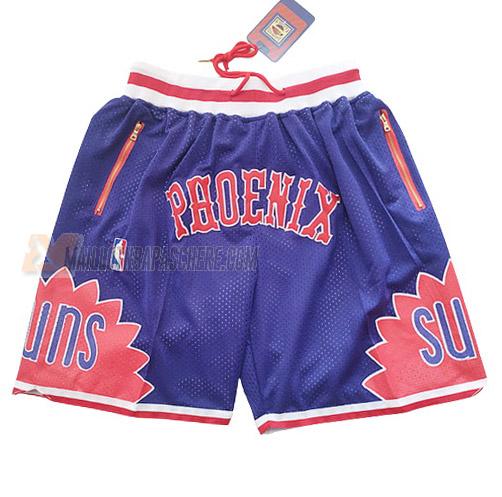 shorts de basket phoenix suns de mauve just don classic edition