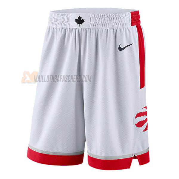 shorts de basket toronto raptors de blanc association edition 2023