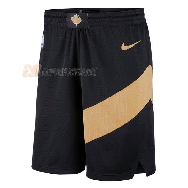 shorts de basket toronto raptors de noir city edition 2018