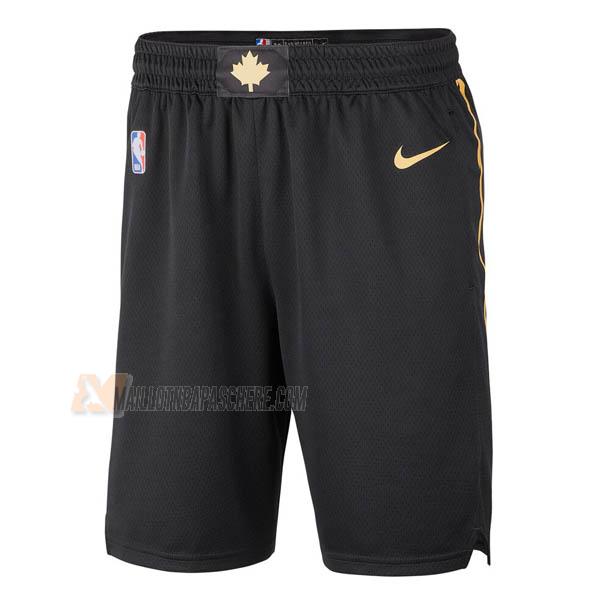 shorts de basket toronto raptors de noir city edition 2020