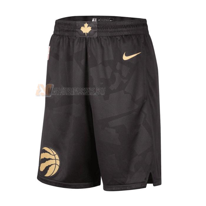 shorts de basket toronto raptors de noir city edition 2023