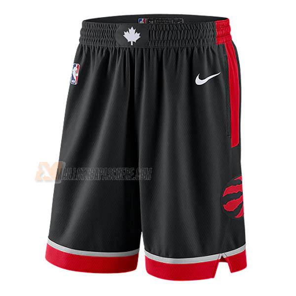 shorts de basket toronto raptors de noir statement edition 2023