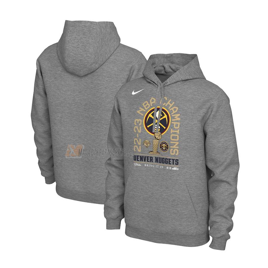 survetement denver nuggets de 23621a11 homme gris nba champions 2022-23