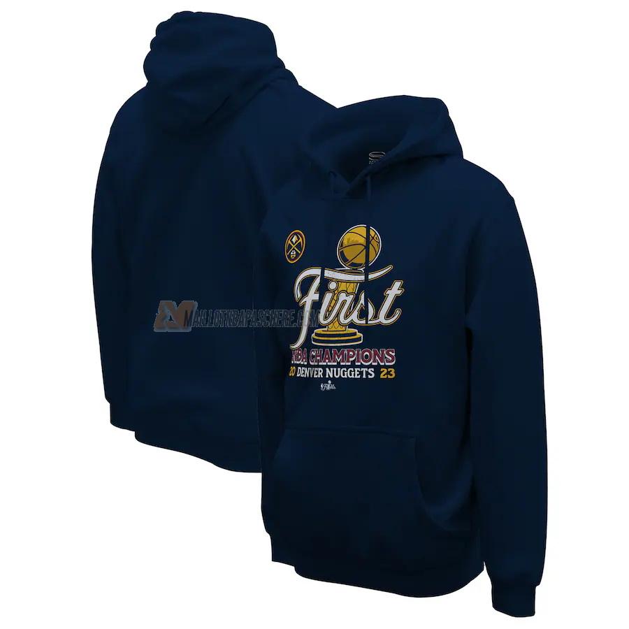 survetement denver nuggets de 23621a3 homme bleu western champions 2022-23