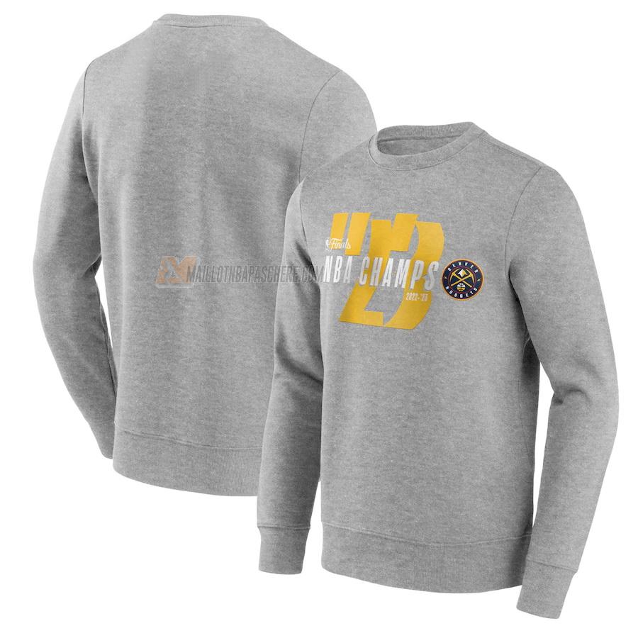 survetement denver nuggets de 23621a6 homme gris nba champions 2022-23