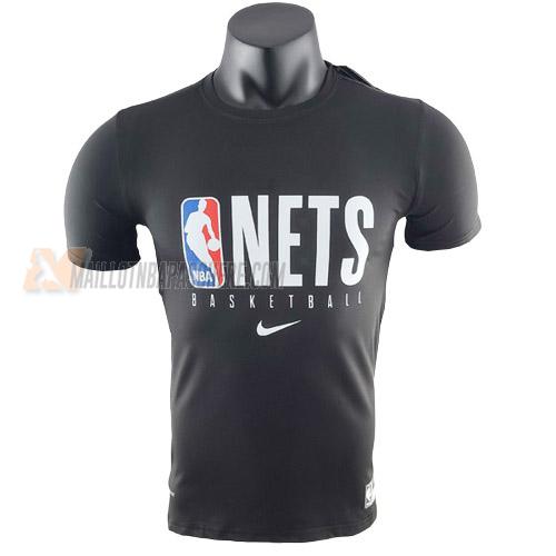 t-shirt brooklyn nets de noir ts37