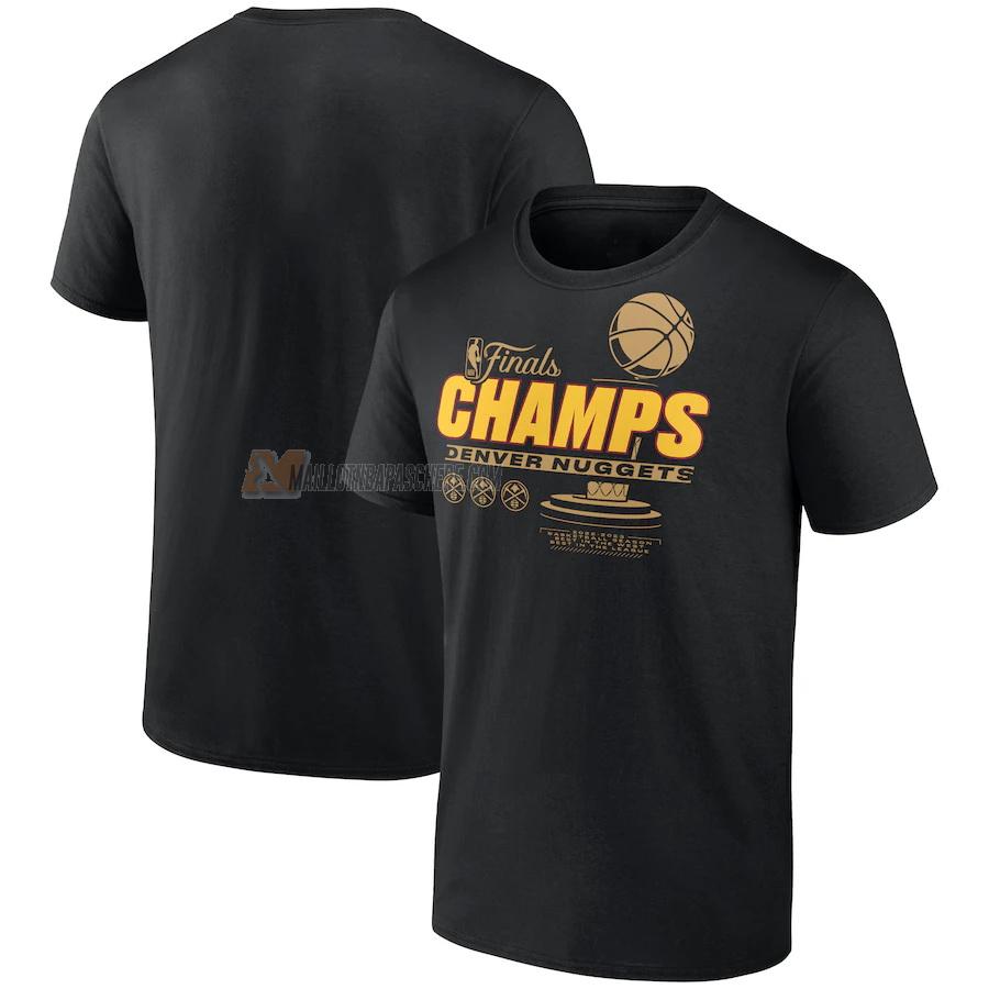 t-shirt denver nuggets de 23621a10 homme noir nba champs 2022-23