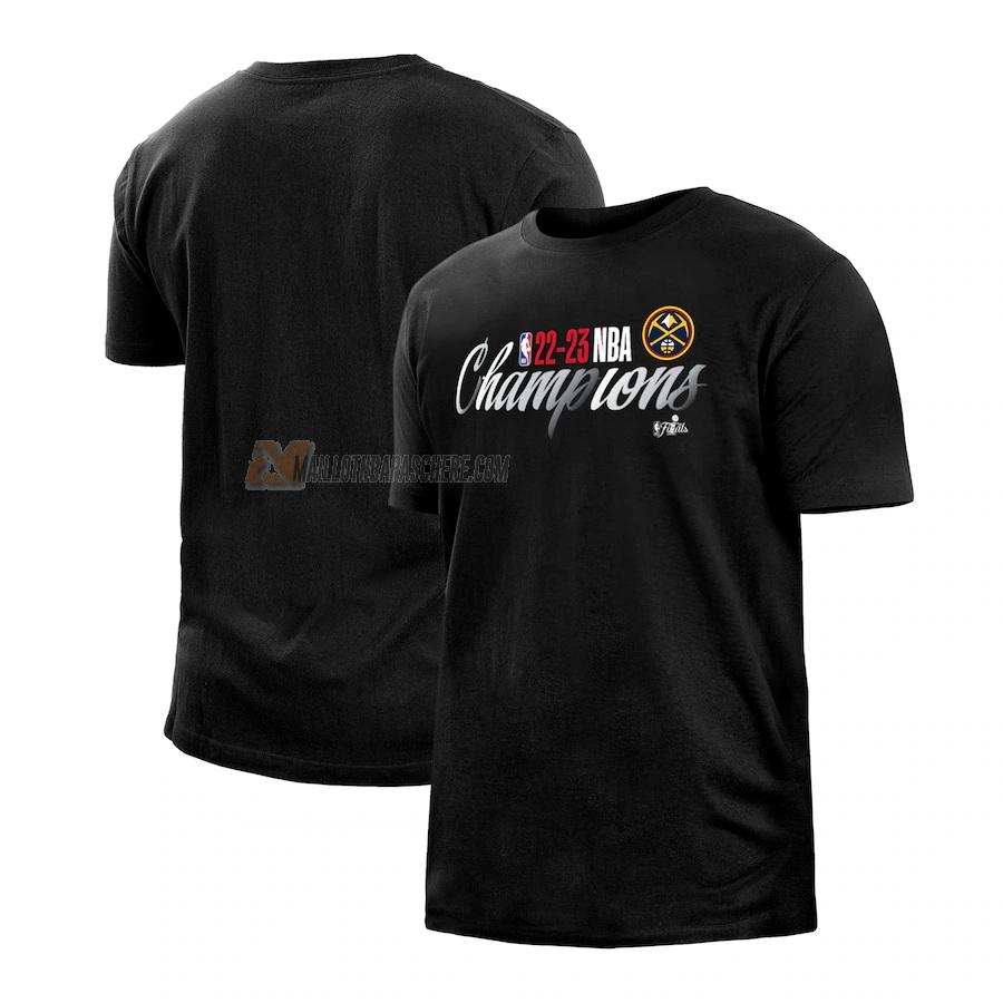 t-shirt denver nuggets de 23621a14 homme noir nba champions 2022-23