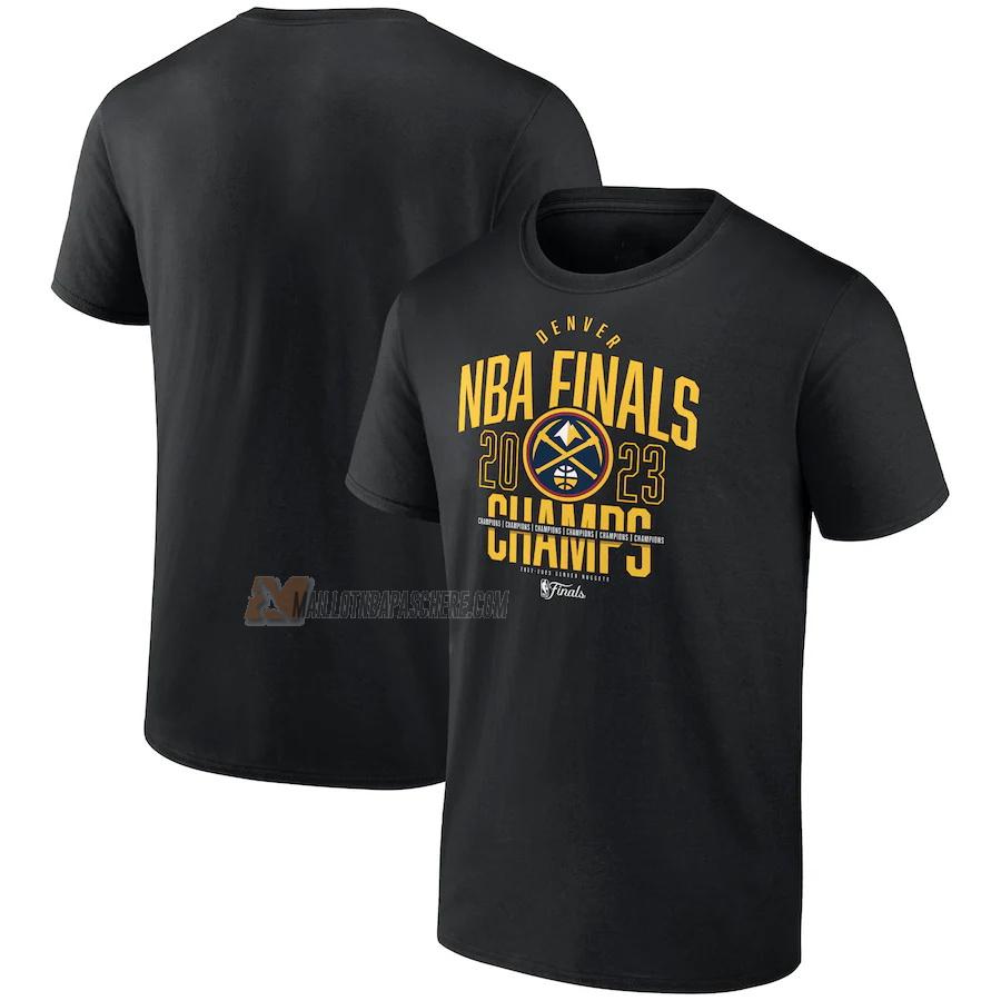 t-shirt denver nuggets de 23621a3 homme noir nba finals 2023