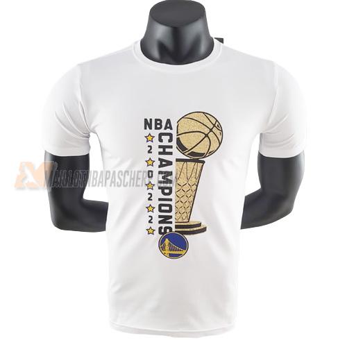 t-shirt golden state warriors de blanc ts27