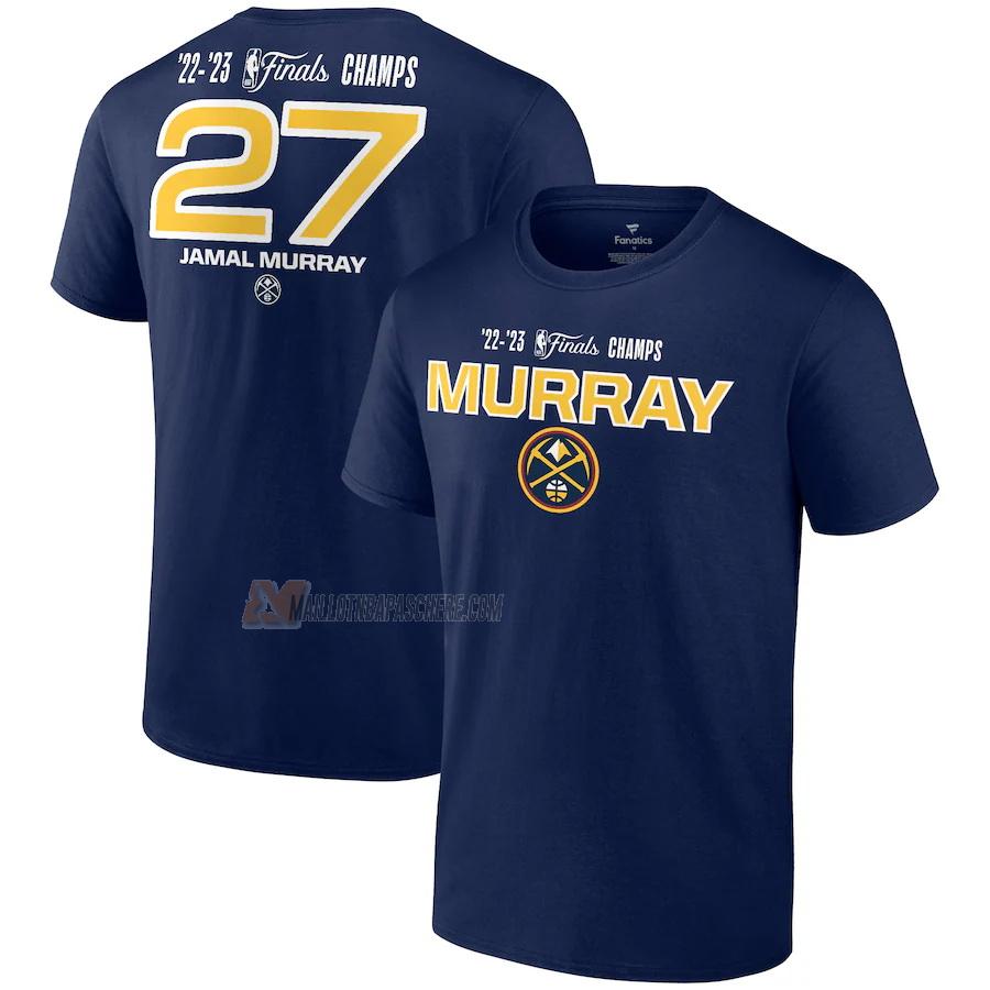 t-shirt jamal murray denver nuggets de 23621a19 homme bleu