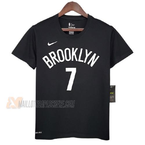 t-shirt kevin durant brooklyn nets de noir ts15