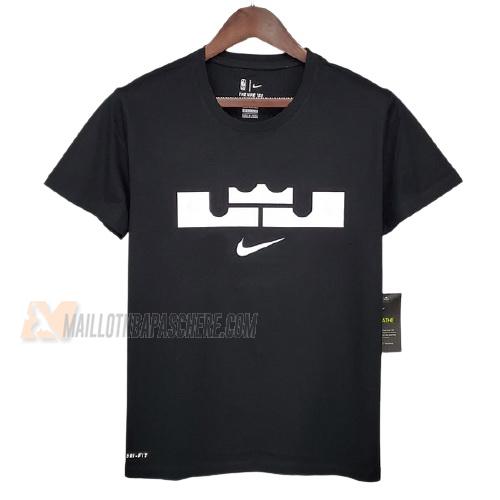 t-shirt lebron james de noir ts11