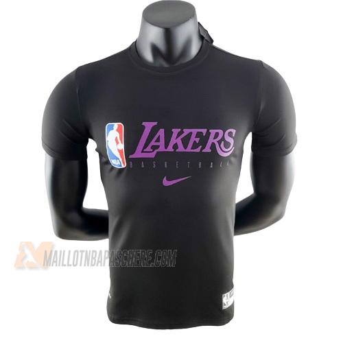 t-shirt los angeles lakers de noir ts34