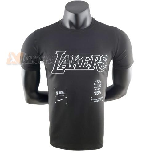 t-shirt los angeles lakers de noir ts36