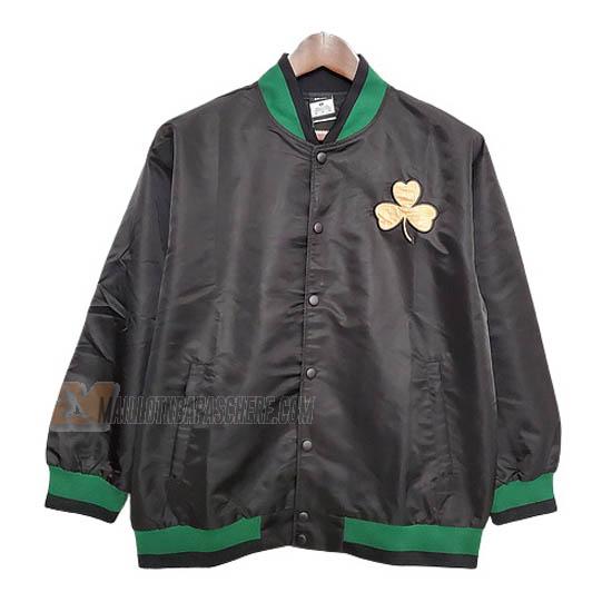 veste de baseball boston celtics de noir 2021