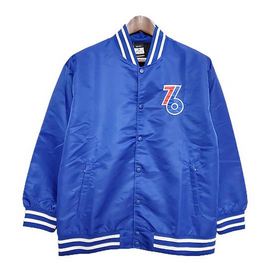 veste de baseball philadelphia 76ers de bleu 2021