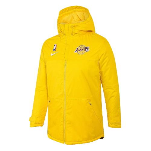 veste en coton los angeles lakers de jaune 2023