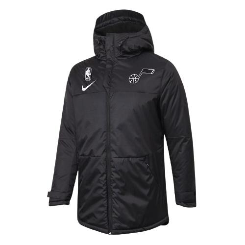 veste en coton utah jazz de noir 2023