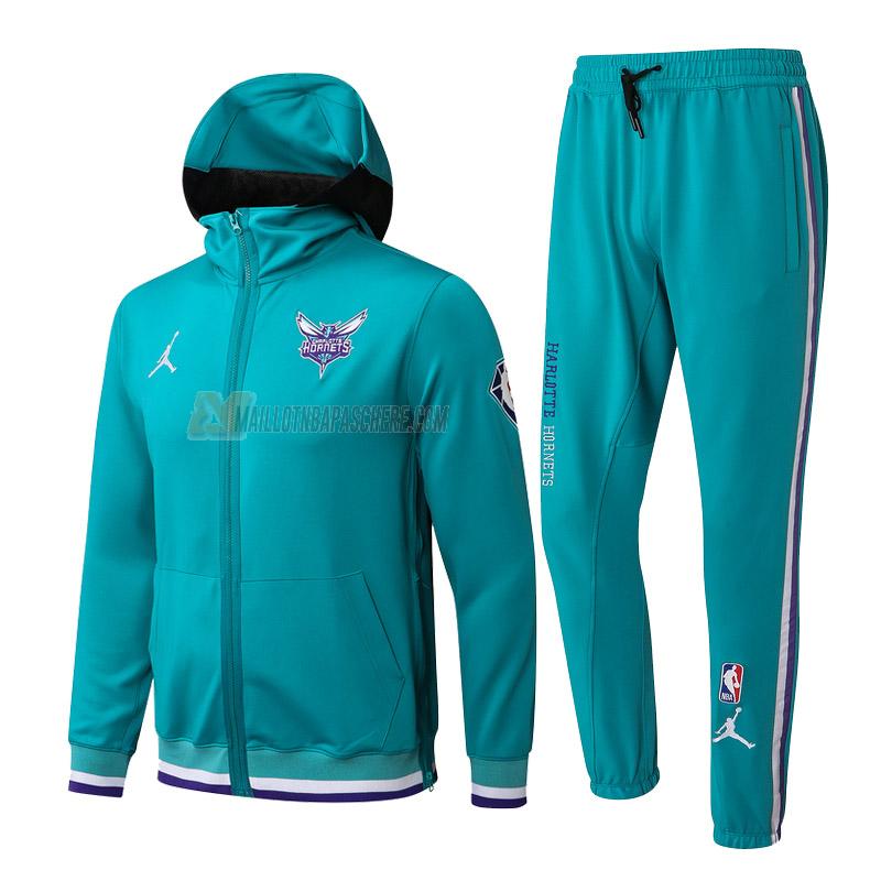 veste à capuche charlotte hornets de homme vert vc020 2022