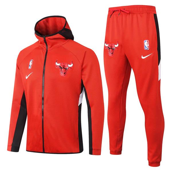 veste à capuche chicago bulls de rouge 2023