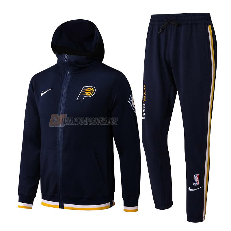 veste à capuche indiana pacers de homme bleu marine vc021 2022