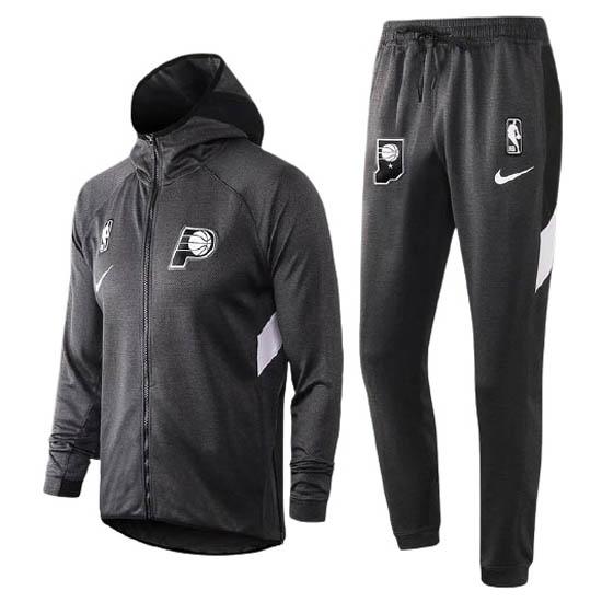 veste à capuche indiana pacers de noir 2023