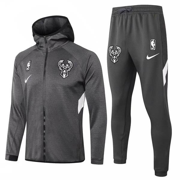 veste à capuche milwaukee bucks de noir 2023