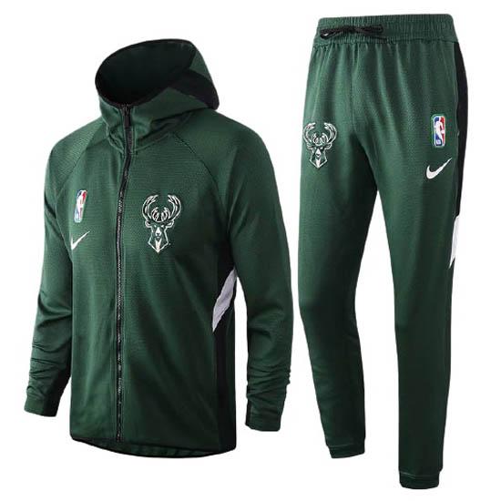 veste à capuche milwaukee bucks de vert 2023