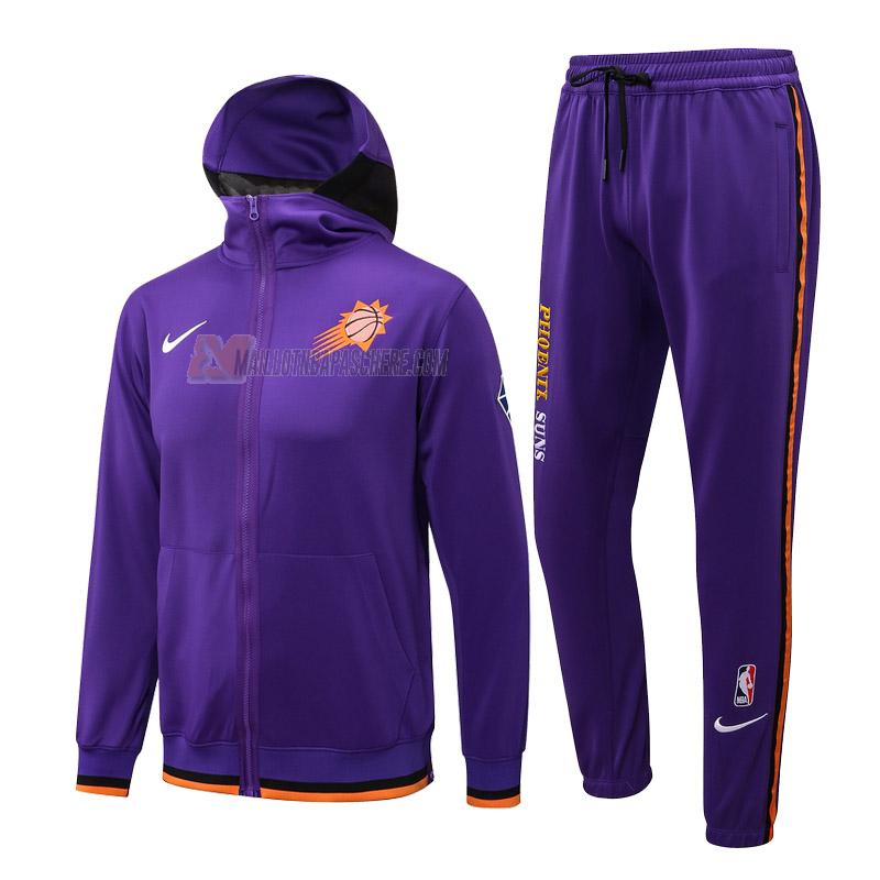 veste à capuche phoenix suns de homme violet vc031 2022