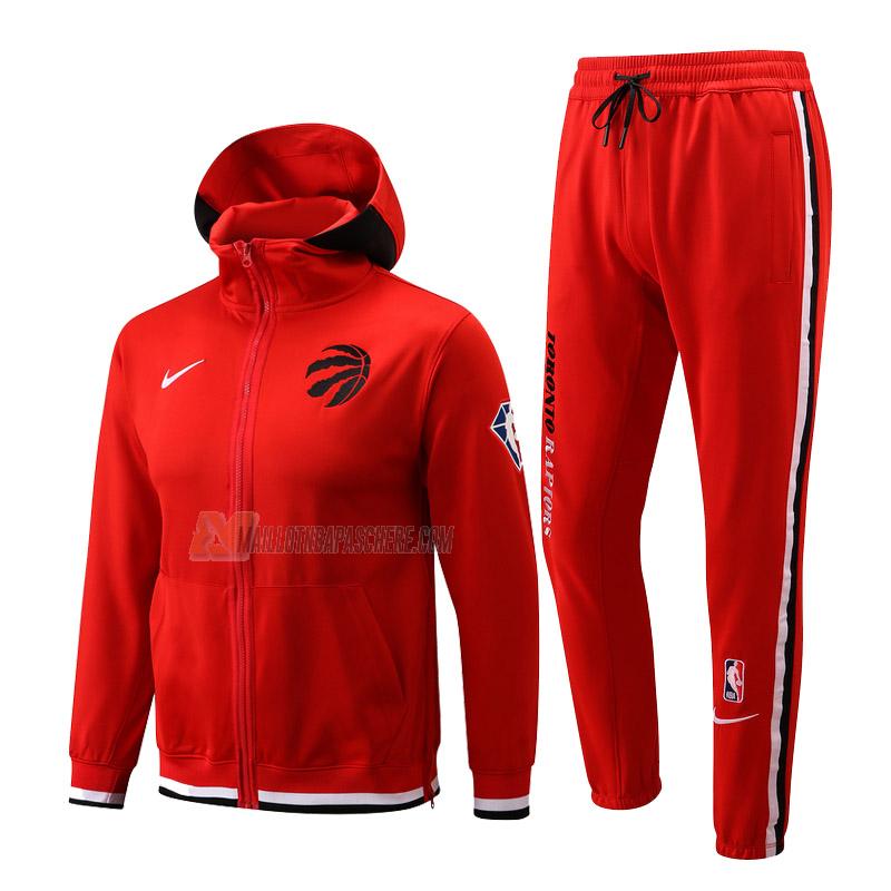 veste à capuche toronto raptors de homme rouge vc004 2022